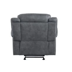 Velvet Upholstered Glider Recliner - Grey 21 Velvet Upholstered Glider Recliner - Grey -Baxton Acme Shop 60addf68 4d84 4554 81ef 6f860aefb125