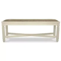 Two-tone Bolanburg Large Upholstered Dining Room Bench -Baxton Acme Shop 638e936f b15a 4534 a9dc 476505651a8f