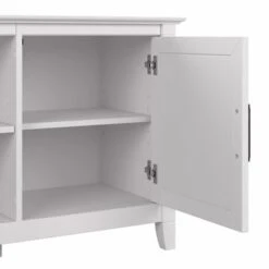 Key West TV Stand With Coffee Table And End Tables By Bush Furniture - Washed Gray -Baxton Acme Shop 639a8753 808a 4cdc b74f 060448bbcc54