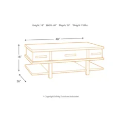 Stanah Lift Top Cocktail Table -Baxton Acme Shop 65551e39 3016 445e 9b77 9297e4c3f912