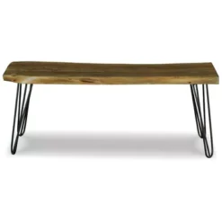 Haileeten Accent Bench -Baxton Acme Shop 65b96f97 7eb1 4306 a0ca 8e1fdbd57d5e