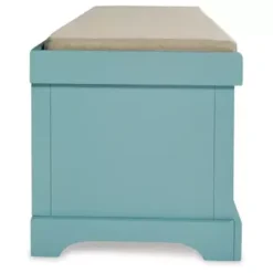 Teal Dowdy Storage Bench -Baxton Acme Shop 661291cf 6630 40a1 a4e7 987b32305262