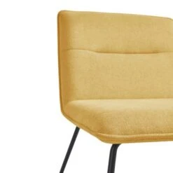 Corvus Cosmo Fabric Lounge Accent Slipper Chair - Beige -Baxton Acme Shop 66642ece 64f4 45ff 8486 bcdf9878c4a9