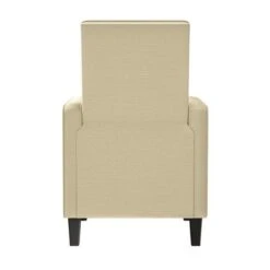 Copper Grove Linen Button Tufted Push Back Recline - Heather Grey -Baxton Acme Shop 66d3e332 3ddf 453c b99c a9ac5af4eeb2