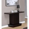 Pedestal Sofa Table Cappuccino -Baxton Acme Shop 67bd1bb3 6f21 4a5e b120 e3b4e182cbd3