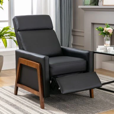 Upholstered Recliner Chair - Brown 17 Upholstered Recliner Chair - Brown - Image 15