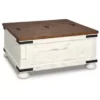 White/Brown Wystfield Cocktail Table With Storage -Baxton Acme Shop 692ba2d2 3a81 4c6f 9619 ebc3b29ef713