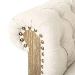 Voll Fabric Club Chairs (Set Of 2) By Christopher Knight Home - Dark Brown/ Beige -Baxton Acme Shop 69371dba c0d8 4edd af2b 39e6221c8be2