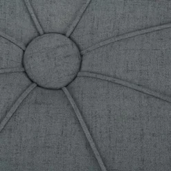 Blue Ferris Oval Ottoman -Baxton Acme Shop 69a9ec17 e197 4216 8c34 8a86585906c9