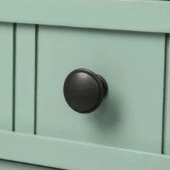 Daisy Series Console Table Traditional Design With Two Drawers And Bottom Shelf Acacia Mangium - Navy -Baxton Acme Shop 6a85aa45 3735 4bce 89c8 e93eebb74e9b