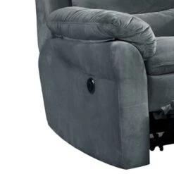 Copper Grove Dark Grey Polyester Power Recliner - Grey -Baxton Acme Shop 6b353117 dc35 4ea4 bf2a 48c327469e3d