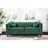 Hills Tufted Back Nailhead 75.2" Sofa - Green -Baxton Acme Shop 6b8ed276 3ce1 4797 9473 649d0653d9a0