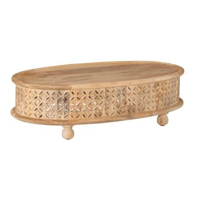 Tristan Oval Coffee Table Natural 3 Tristan Oval Coffee Table Natural