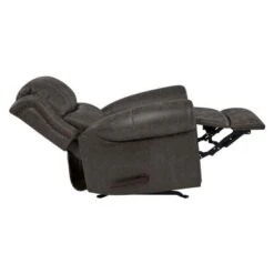 Copper Grove Dilsen Extra Large Rolled Arm Rocker Recliner Chair - Saddle Brown -Baxton Acme Shop 6c46ecd5 f4d0 410f b2a9 faef8c92d537