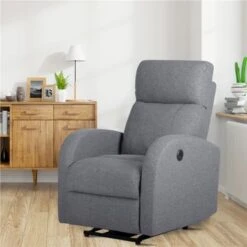 29.5'' Wide Manual Glider Standard Recliner - Black -Baxton Acme Shop 6d00b74b a2a1 4821 9013 637f3d98e2dc