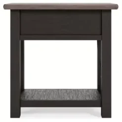 Two-tone Tyler Creek Chair Side End Table -Baxton Acme Shop 6dc9b4a1 650d 4073 8a6b 5966c0f2a1ab