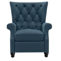 Copper Grove Plush Push-back Recliner Chair - Mustard Gold -Baxton Acme Shop 6e8579aa a4c7 4692 8188 3a3ea5d5fbba