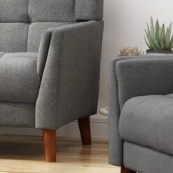 Candace Fabric Arm Chair And Loveseat Set By Christopher Knight Home - Beige -Baxton Acme Shop 6f1a8be1 355b 49ed 927e 20d945a4ef6b