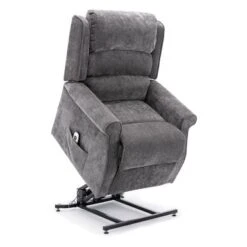 Allister Lift Chair With Massage By Greyson Living - Charcoal -Baxton Acme Shop 6fe7cdc5 4b13 4cbb 8f8a 02bb771deb6f