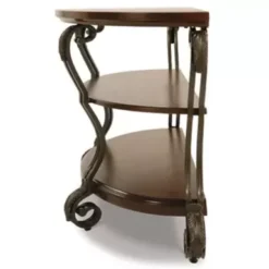 Medium Brown Nestor Sofa Table -Baxton Acme Shop 70268c4f bf80 4a6d bcab 383fe040f91f