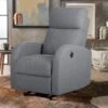 29.5'' Wide Manual Glider Standard Recliner - Grey -Baxton Acme Shop 7087f675 50dd 4fc0 969f 1cc1d6c191a5