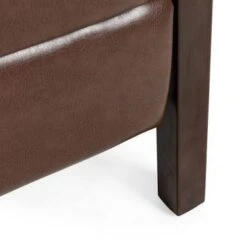 Fernhill Faux Leather Upholstered Pushback Recliner By Christopher Knight Home - Cognac Brown/ Dark Espresso -Baxton Acme Shop 7336c267 bf85 4b43 abac 26c67626a4ee