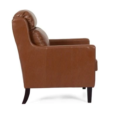 Bucklin Contemporary Pillow Tufted Club Chair By Christopher Knight Home - Dark Brown 7 Bucklin Contemporary Pillow Tufted Club Chair By Christopher Knight Home - Dark Brown - Image 5