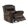 Copper Grove Dilsen Extra Large Rolled Arm Wall Hugger Recliner Chair - Saddle Brown -Baxton Acme Shop 7a378668 a17e 4ca0 b624 4ac4be271ab3