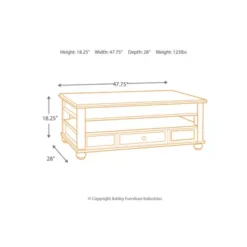 Barilanni Lift Top Cocktail Table -Baxton Acme Shop 7ad9c1fb 181a 4718 8454 d6908111120d
