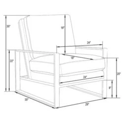 LeisureMod Jefferson Modern Velvet Accent Armchair With Gold Base - Beige -Baxton Acme Shop 7d58e42f 99e0 464d b6e9 b4b149595abc