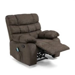 Blackshear Indoor Pillow Tufted Massage Recliner By Christopher Knight Home - Black + Brown -Baxton Acme Shop 7e8904a2 a390 4092 ad8b e4ae1318edd1