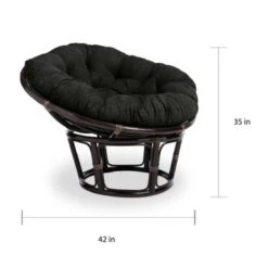Bali 42-inch Papasan Chair With Microsuede Cushion - Spice 34 Bali 42-inch Papasan Chair With Microsuede Cushion - Spice -Baxton Acme Shop 7ef5f860 edac 47af b212 7bdb38c92da9