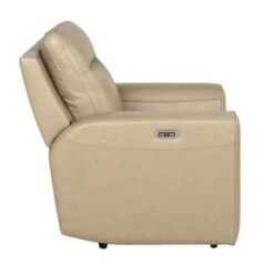 Copper Grove Dayton Top Grain Leather Power Reclining Chair - Sand -Baxton Acme Shop 7f97871a c333 4a3c 965d 1d1fe652d00e
