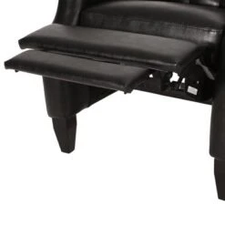 Sadlier Faux Leather Tufted Pushback Recliner By Christopher Knight Home - Dark Brown -Baxton Acme Shop 826406cf be9e 40b6 a9b3 f01a3c8492ae