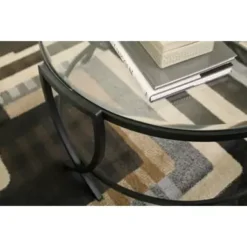 Black Tarrin Occasional Table Set (3/CN) -Baxton Acme Shop 8544245a e9e8 4be4 b695 27a7c4702d33