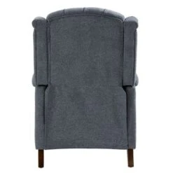 Clihome Push Back Reclining Chair - Grey -Baxton Acme Shop 879ddc5b aa93 4293 bd82 84c750859b1d