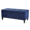 Mae II Blue Tufted Top Storage Bench -Baxton Acme Shop 89d2982b f9f6 4a4a 9135 e33ae96f8f7c
