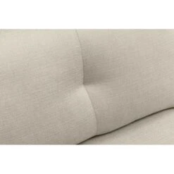 Abbyson Whitney Fabric Chair With Metal Legs - Cream -Baxton Acme Shop 8a44d912 d531 459d 91fb 5ce6b228e44a