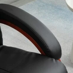 HOMCOM Recliner Chair With Ottoman, Electric Faux Leather Recliner - Beige -Baxton Acme Shop 8c39c169 7c76 4cc4 8ed6 c57c4f57ebb4