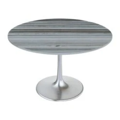 Star City Dining Table - Grey/Silver -Baxton Acme Shop 8c4327b9 c96f 4a47 ac49 ffc89f1c89ac
