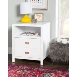 Pervis End Table White -Baxton Acme Shop 8ebdda5b 5020 4289 ade8 f77320aada66