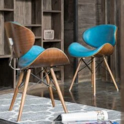 Corvus Madonna Mid-century Teal Accent Chair - Two Chairs -Baxton Acme Shop 8ee84cd1 0bf1 4a89 b289 a253a522aaaa