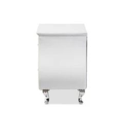 Urban Designs Erin Modern Faux Leather Upholstered Nightstand - Black -Baxton Acme Shop 8f5df644 2d5e 42d5 ab37 561a93440690