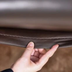 Lazell Genuine Top Grain Leather Power Recliner - Brown -Baxton Acme Shop 8f76392a dfa1 4c16 91df 70d57a78eaf2