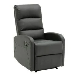 Carson Carrington Marielle Recliner Chair - Charcoal Fabric -Baxton Acme Shop 8f922aa2 0b6d 4373 a72a 764d6991c482