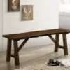 Rustic Walnut Bench -Baxton Acme Shop 8fc5837e 5b0e 49c3 a0b9 ab5d757e9a7e