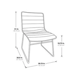 Halo Stacking Chair (Set Of 2) - Sand -Baxton Acme Shop 8fe9dd2f f2ac 4759 96fb f34e21c91a43