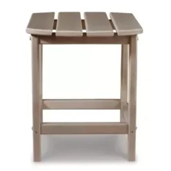 Grayish Brown Sundown Treasure Rectangular End Table -Baxton Acme Shop 90630000 6188 41de 95f6 349ae87fc8b7