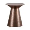 Simpli Home - Sheridan Round Contemporary Iron Accent Side Table - Aged Copper -Baxton Acme Shop 90a7fdc0 6e7b 5e68 85b7 3812b22046af