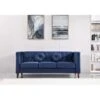 Fancher Kittleson Classic Chesterfield Sofa - Dark Blue -Baxton Acme Shop 9173b256 287a 4a1f 9c0c bd5a01eb594a